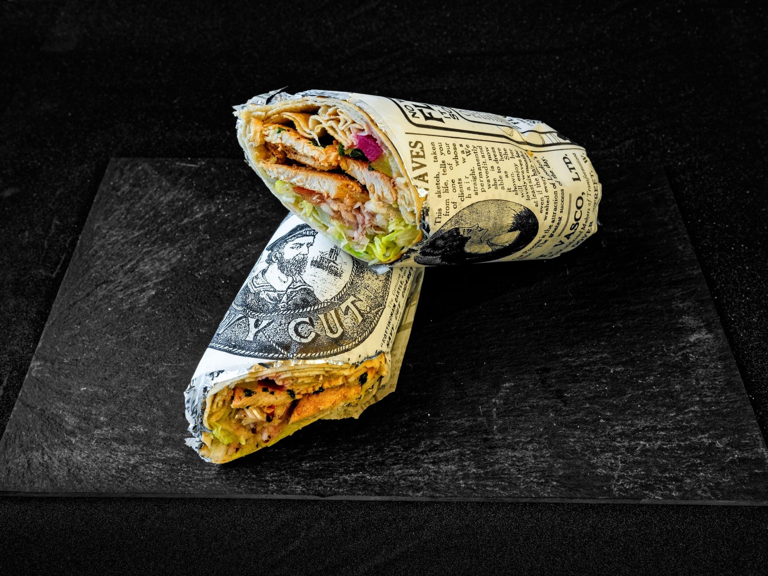 Wrap shawarma poulet
