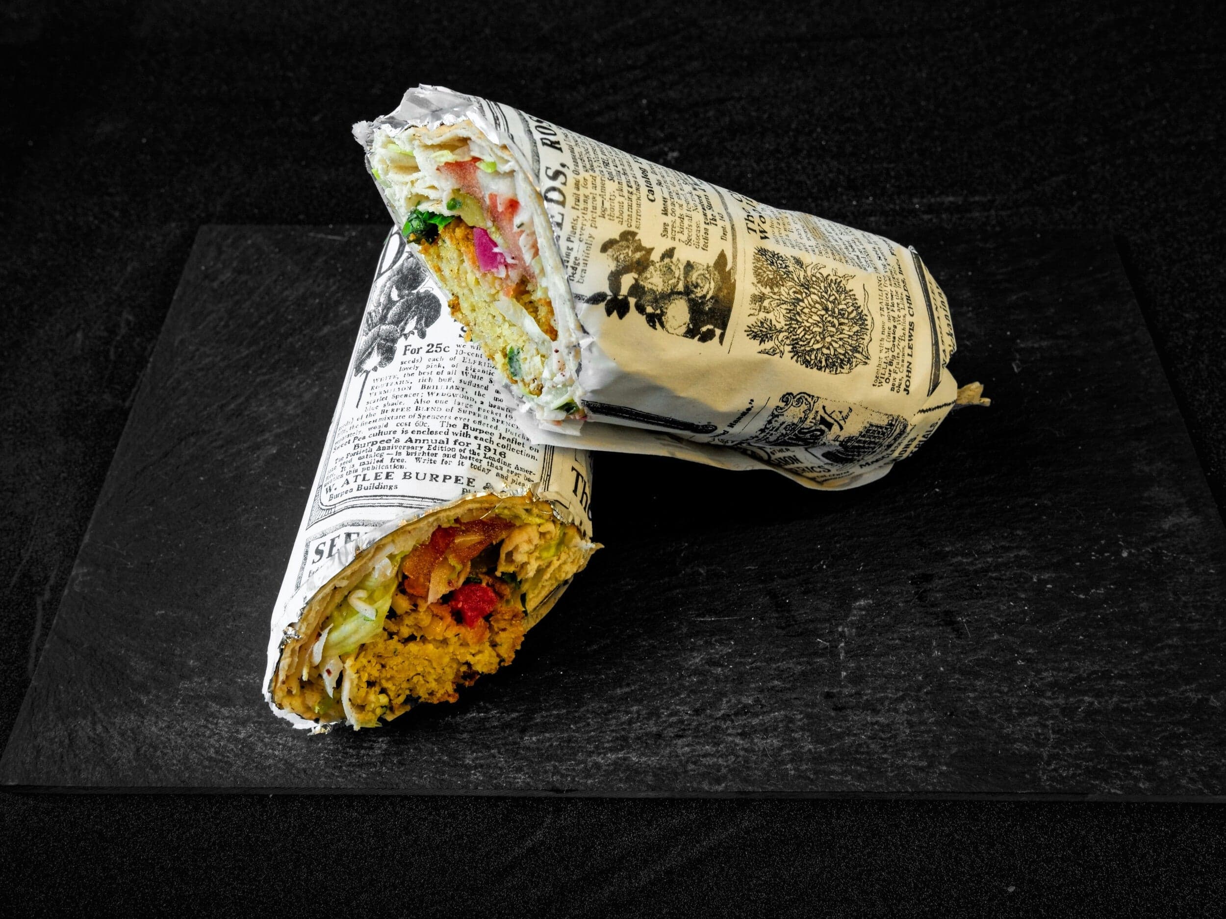 Wrap falafel