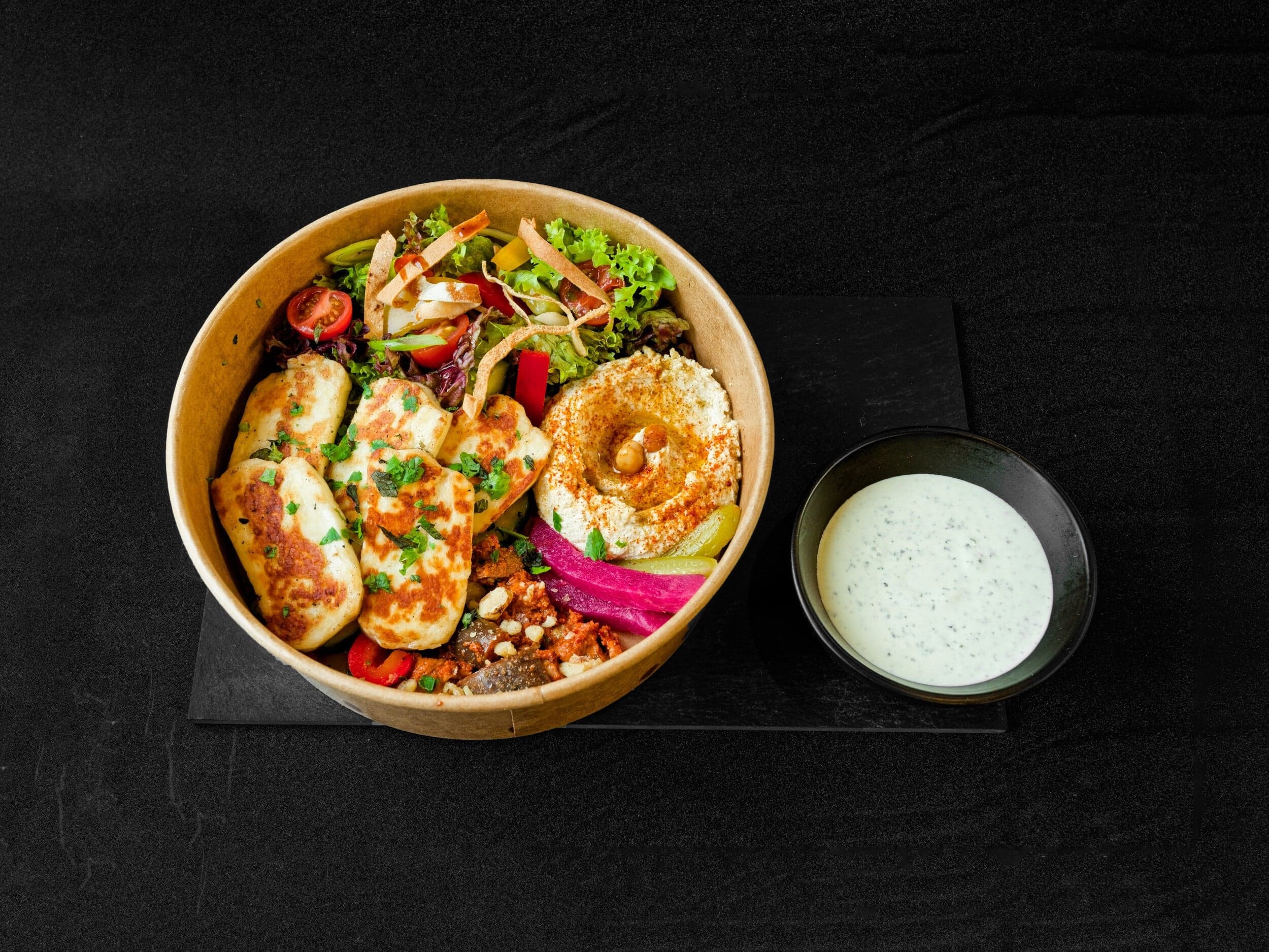 Grillades de halloumi