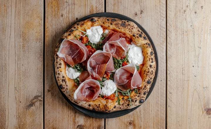Pizza prosciutto di Parma