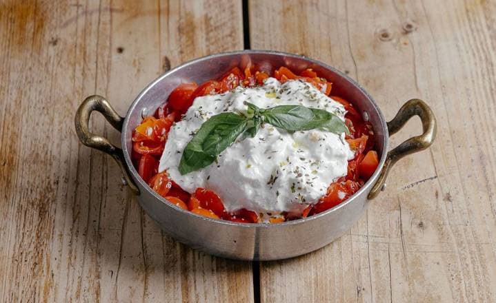 Straciatella e pomodorini 🍅