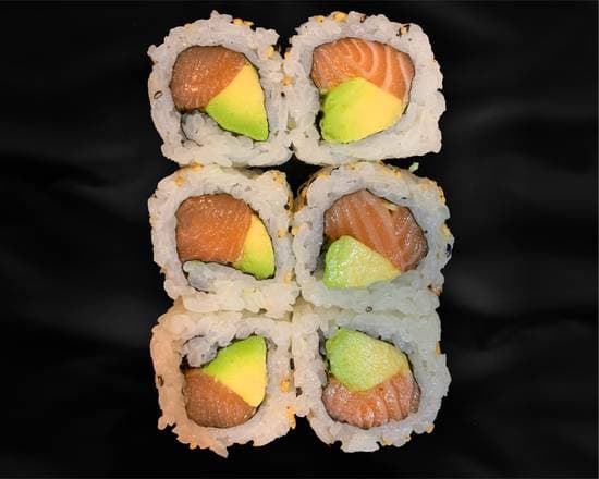 California roll saumon avocat