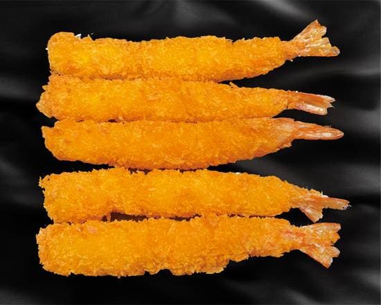 Scampis tempura