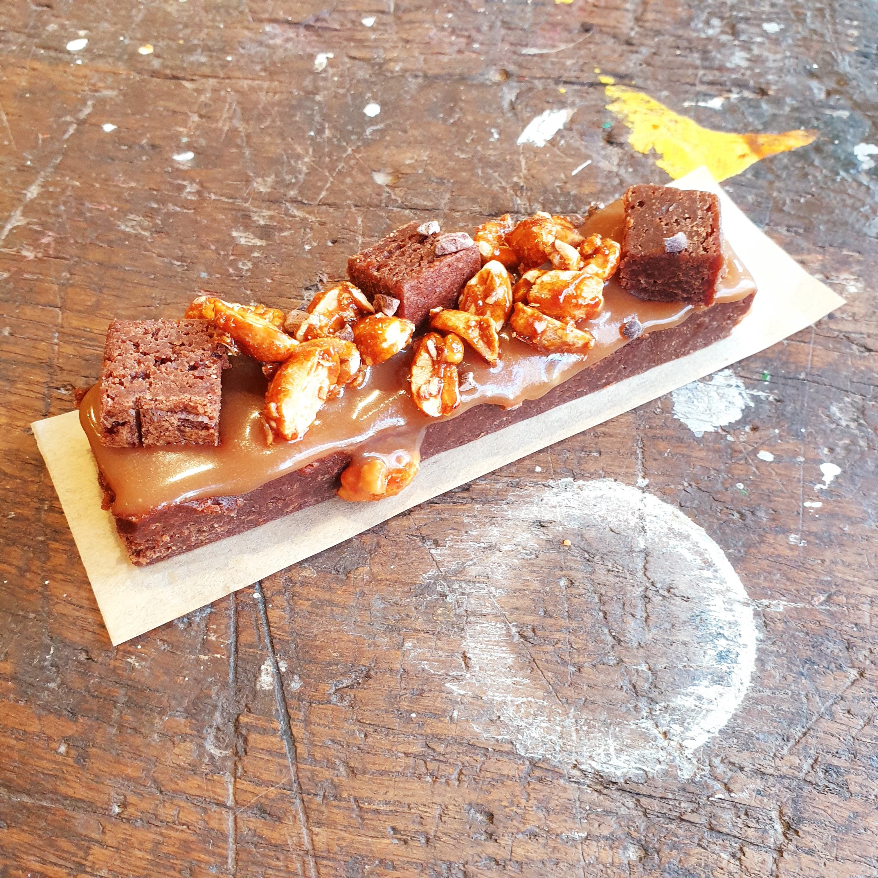 Brownie salted caramel