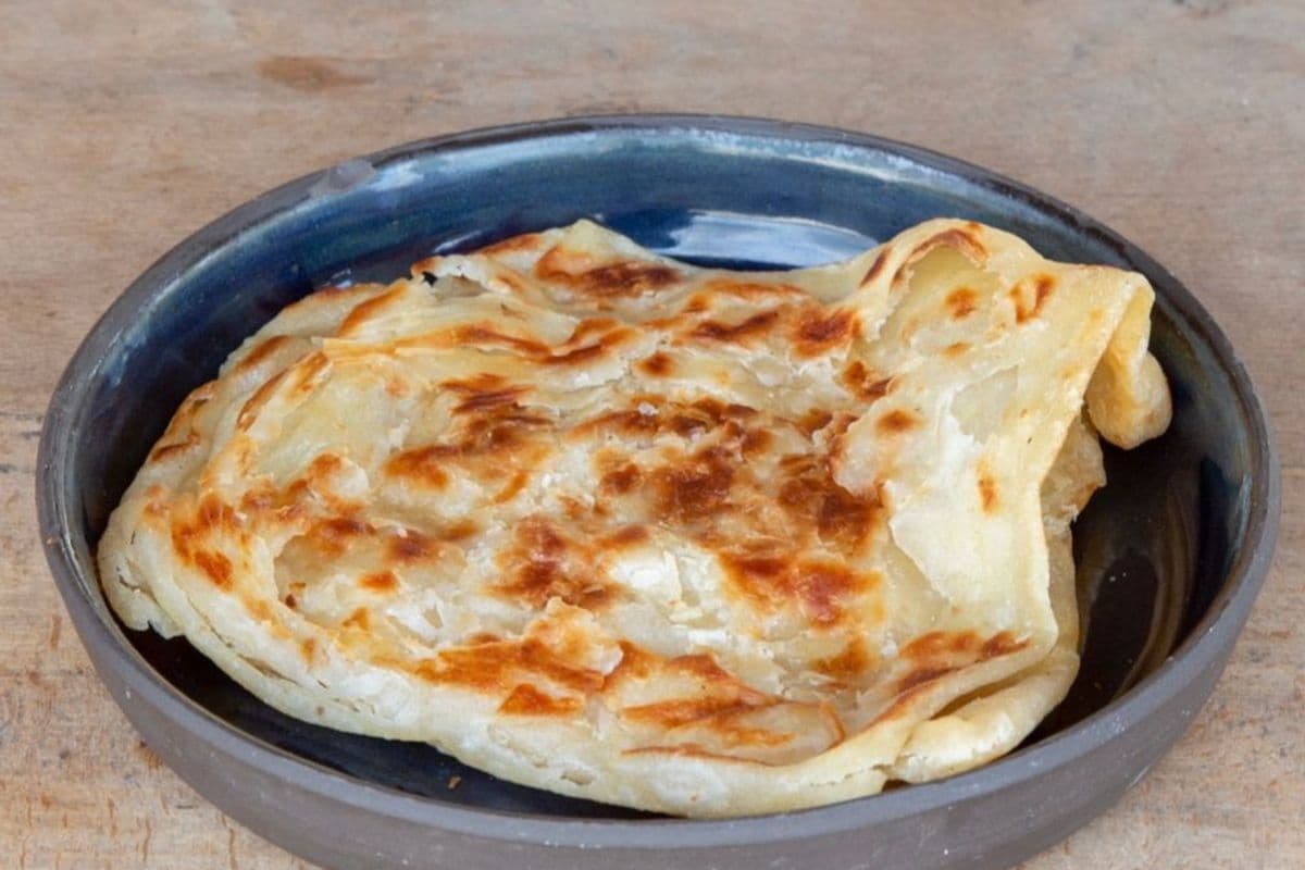 Woodfired parotta