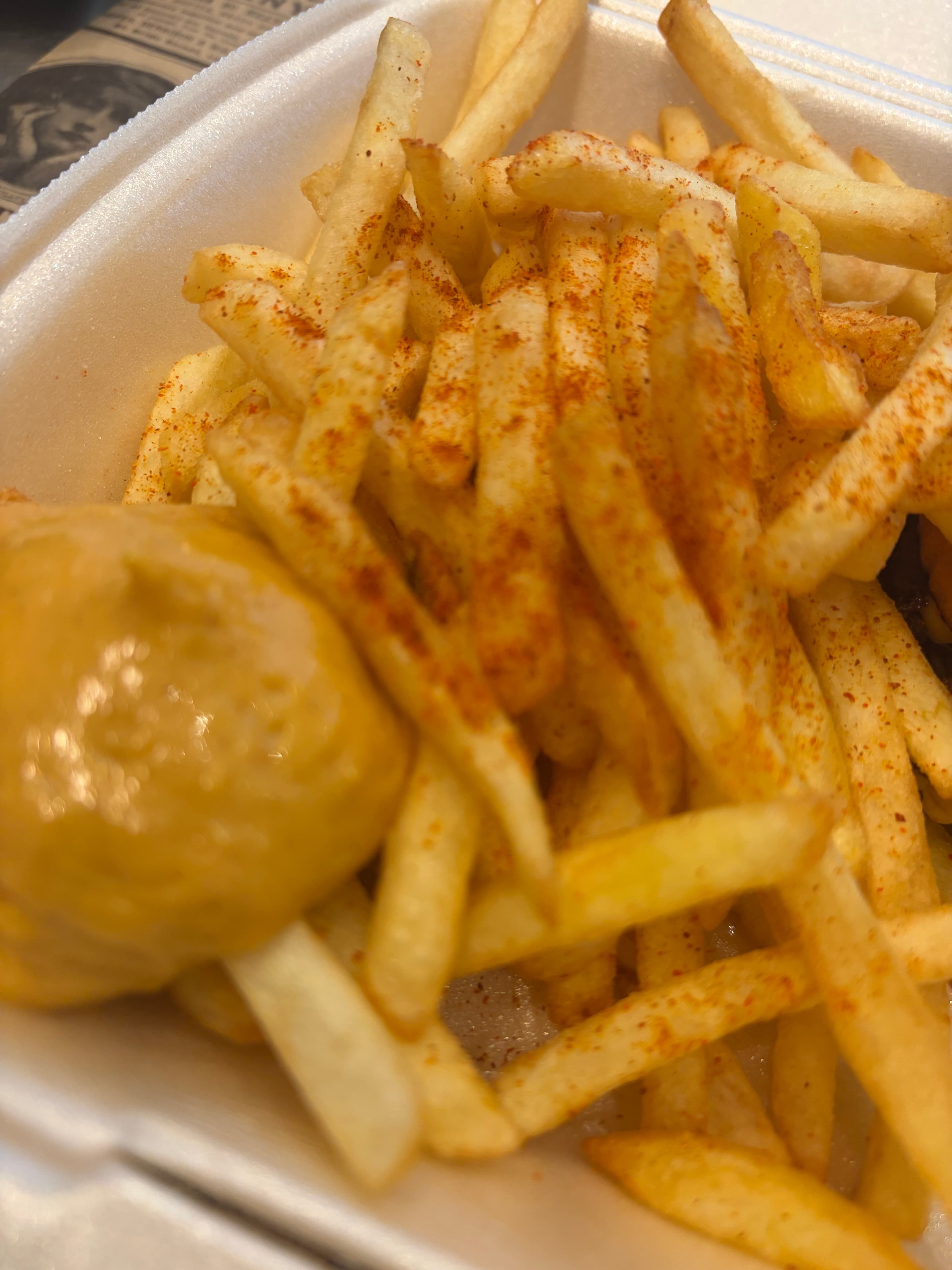 FRITE + SAUCE + BOISSON