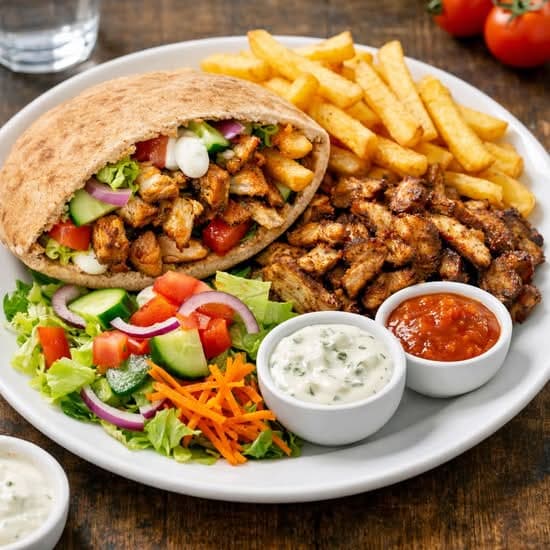 Assiette poulet