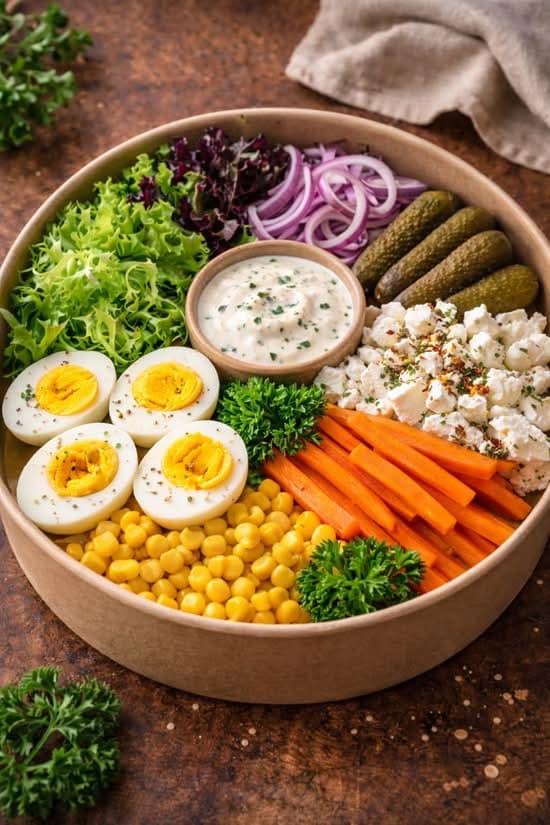 Assiette de crudités