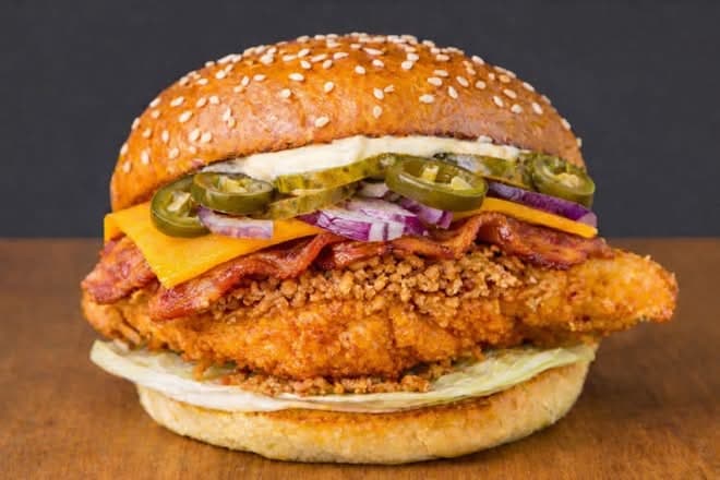 Hamburger fifty five