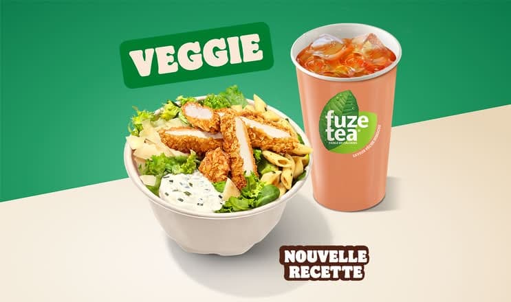 Veggie Caesar Chicken Bowl