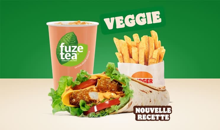 Wrap Veggie Chicken Louisiane