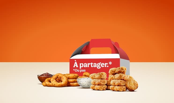 Kingbox 10 Onion Rings + 10 King NuggetsÂź