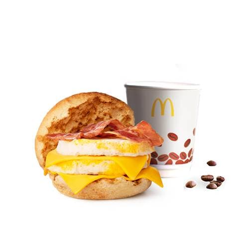 McMenu® McMuffin® Double Egg & Bacon