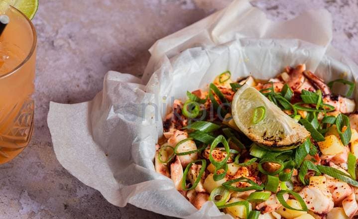 PULPO CON PATATAS